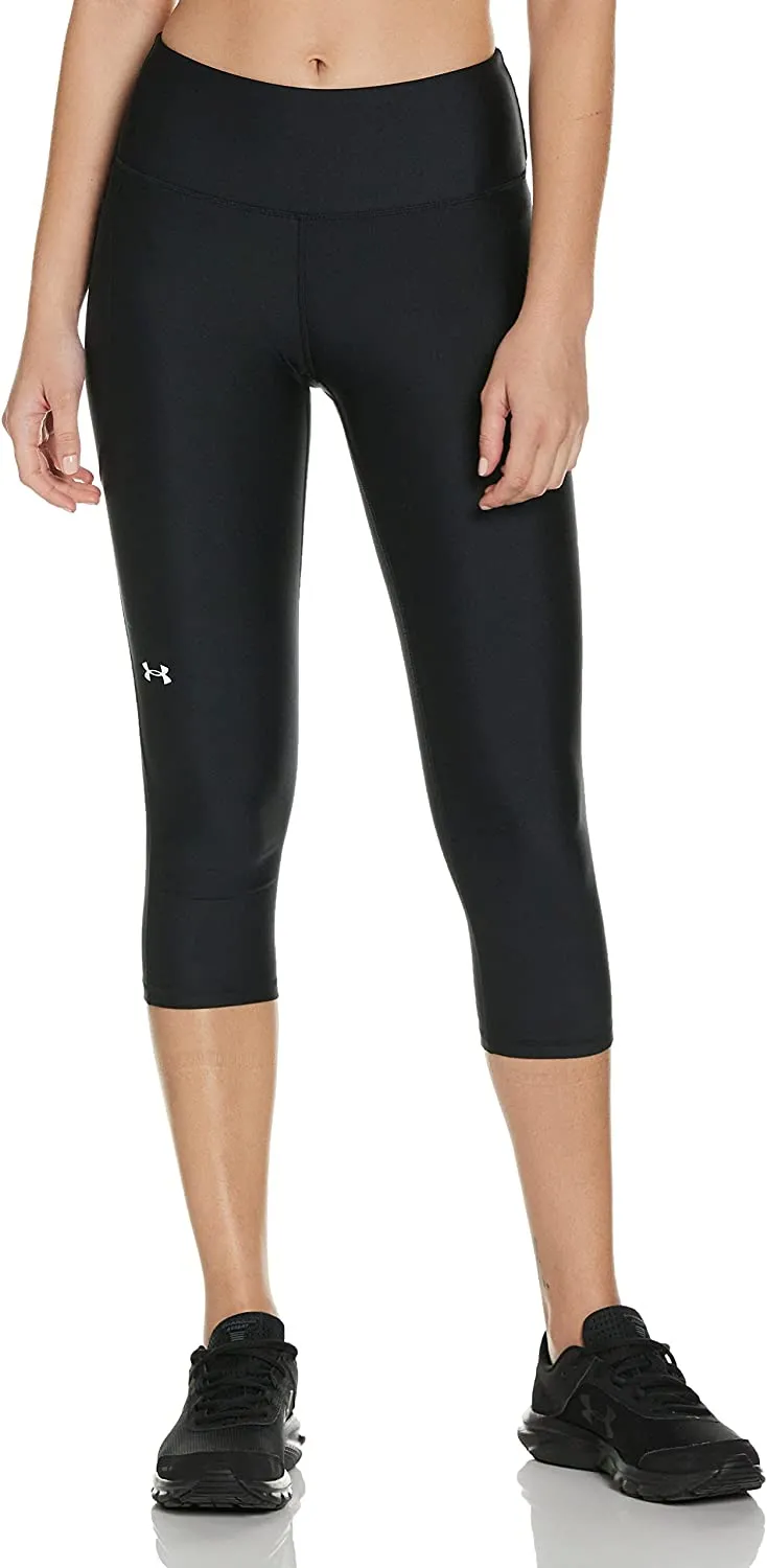 Under Armour Women's HeatGear High Waisted Pocketed Capri