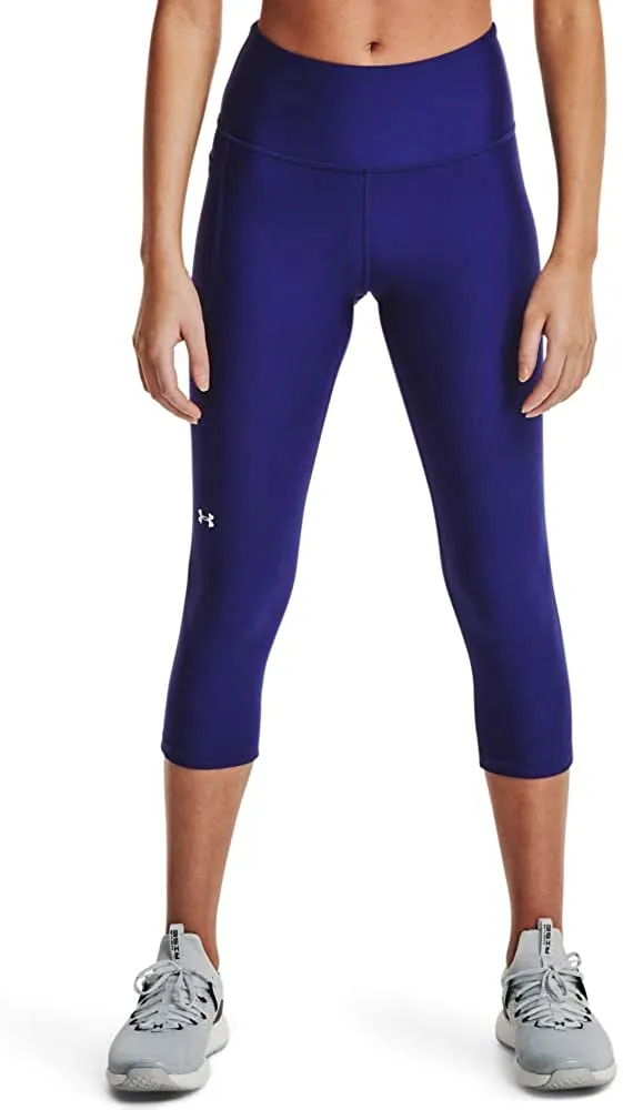 Under Armour Women's HeatGear High Waisted Pocketed Capri
