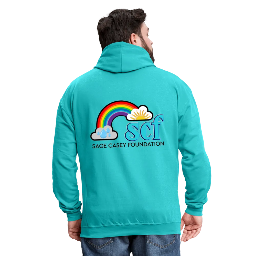 Unisex Contrast Hoodie - Sage Art by Tin Crow Art