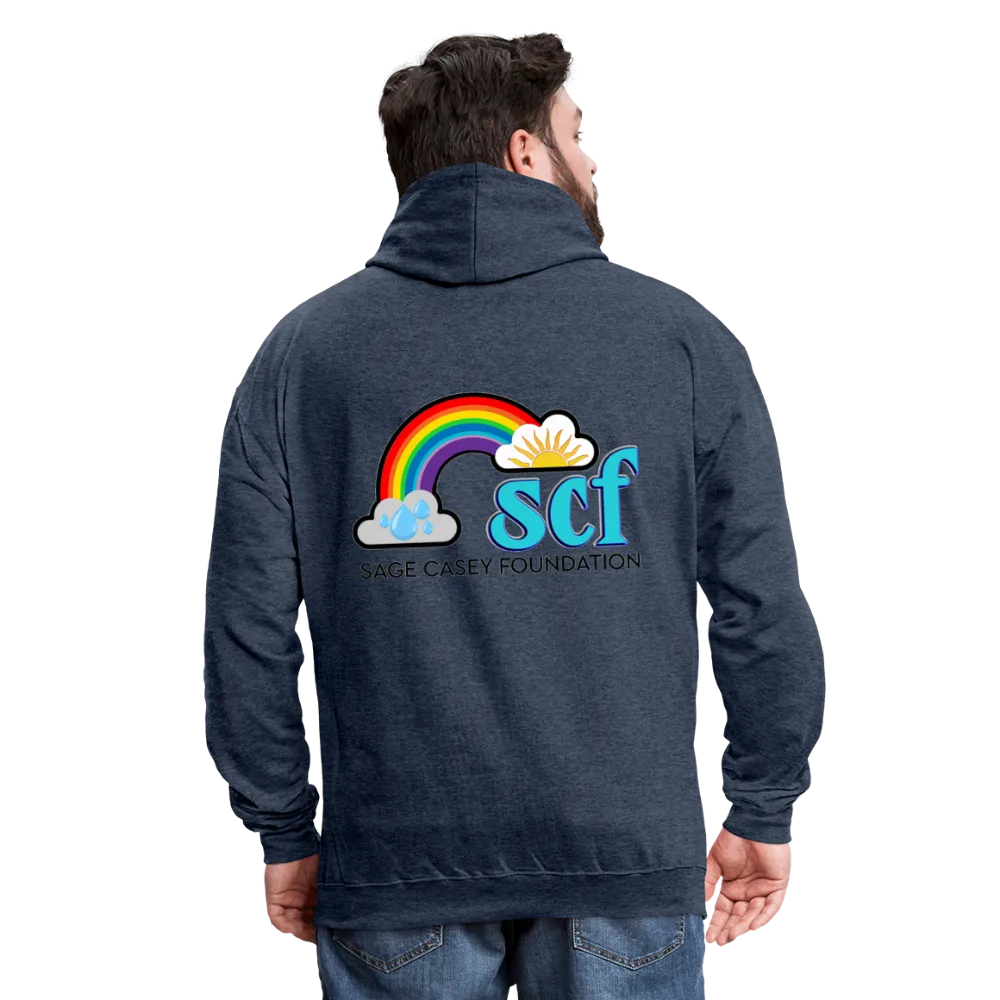 Unisex Contrast Hoodie - Sage Art by Tin Crow Art