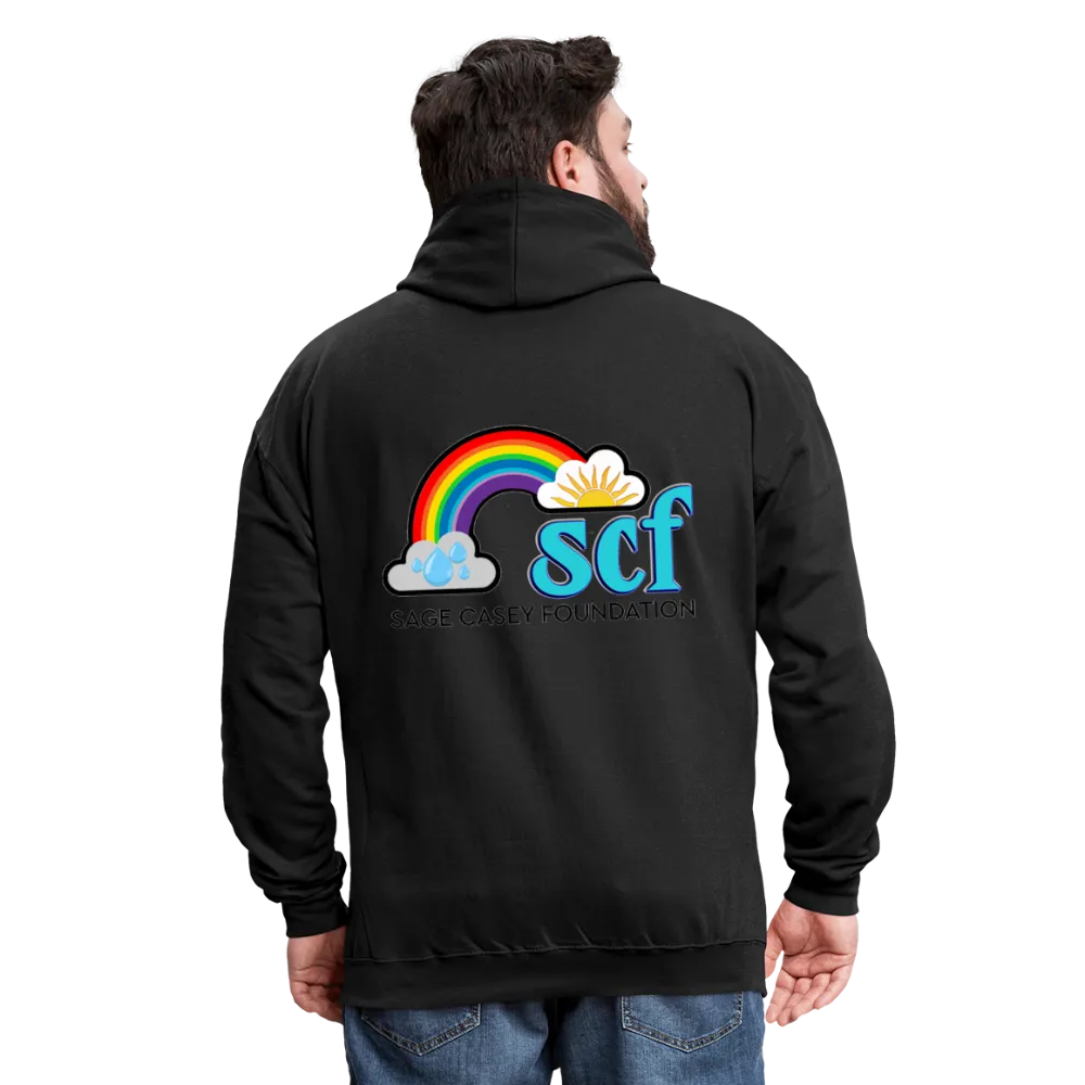 Unisex Contrast Hoodie - Sage Art by Tin Crow Art