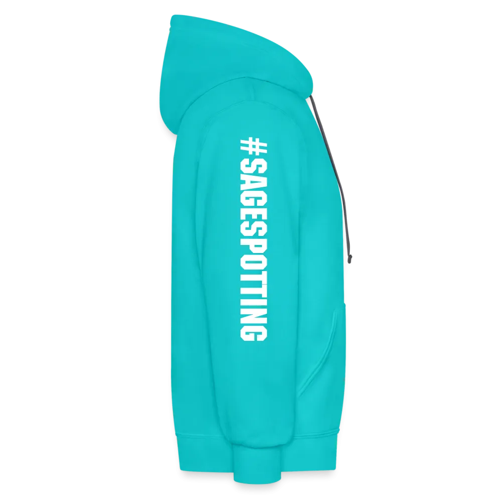 Unisex Contrast Hoodie - Sage Art Collection by Tin Crow Art / Cotton/poly blend
