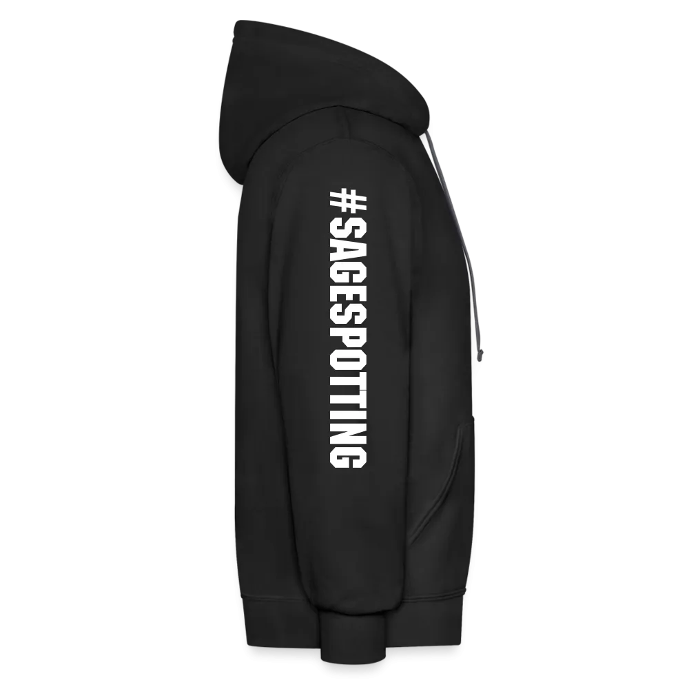 Unisex Contrast Hoodie - Sage Art Collection by Tin Crow Art / Cotton/poly blend