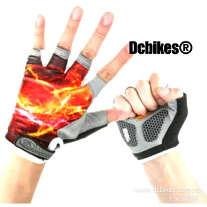 Volcano Half Finger Protective Gloves