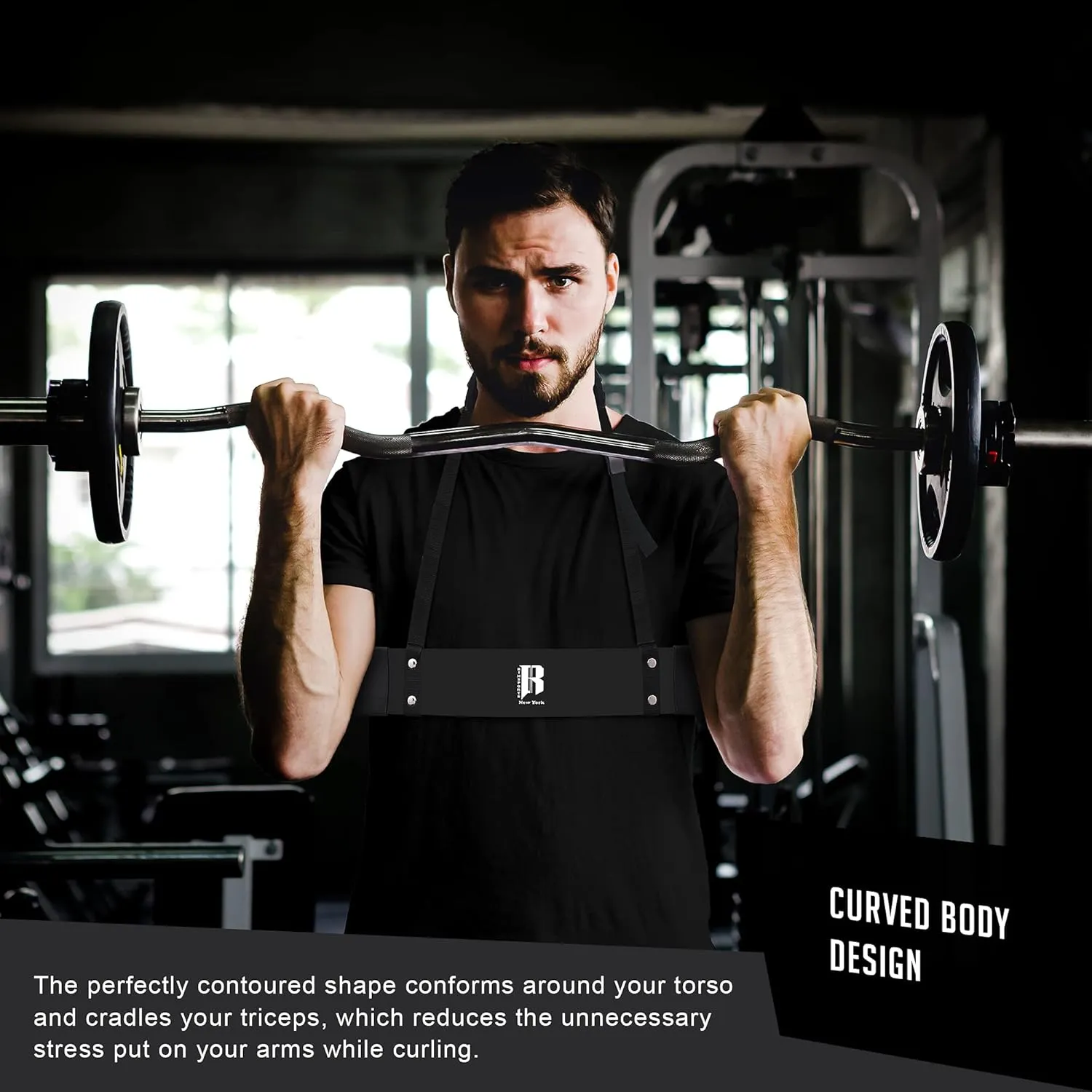 Weight Lifting Arm Blaster for Biceps & Triceps