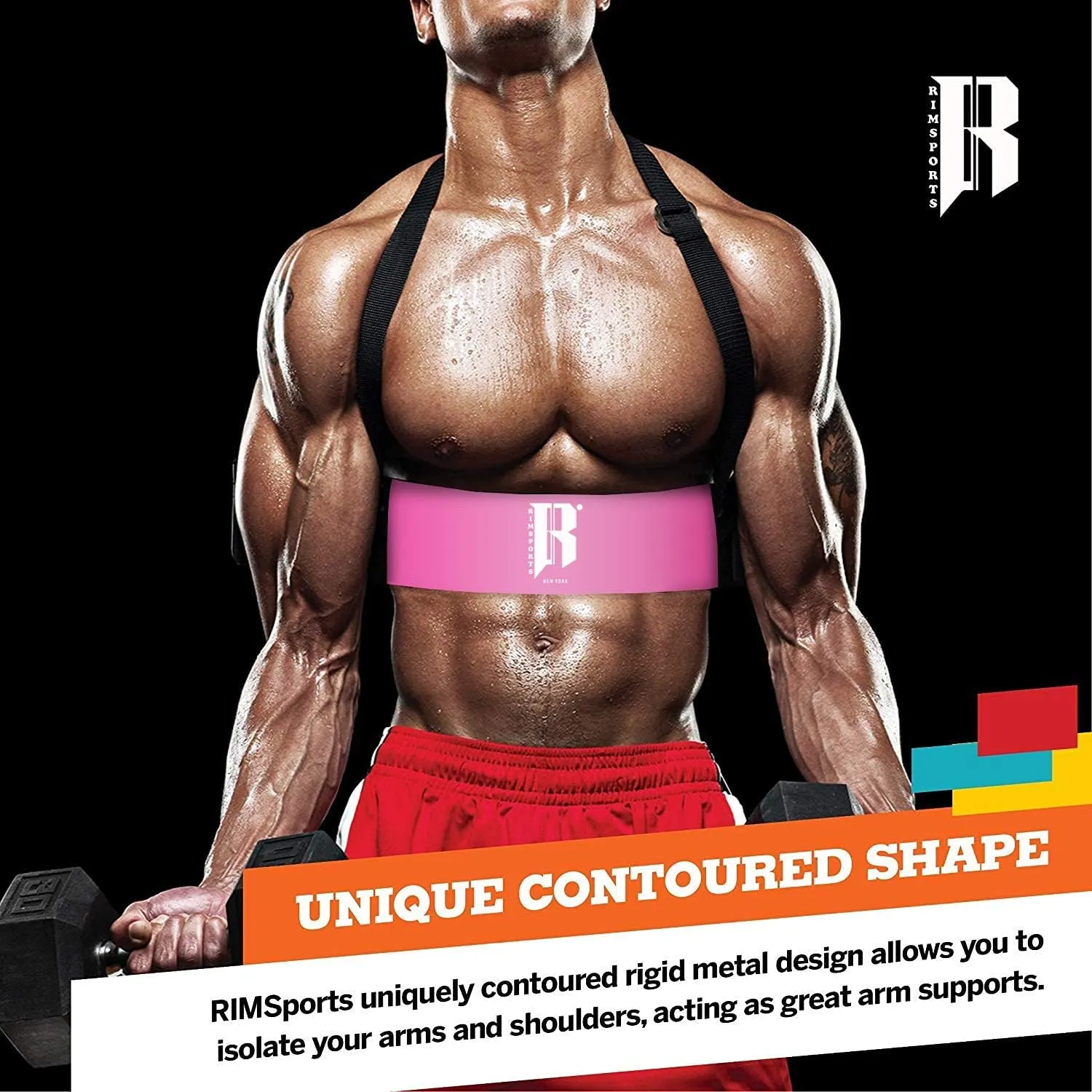 Weight Lifting Arm Blaster for Biceps & Triceps