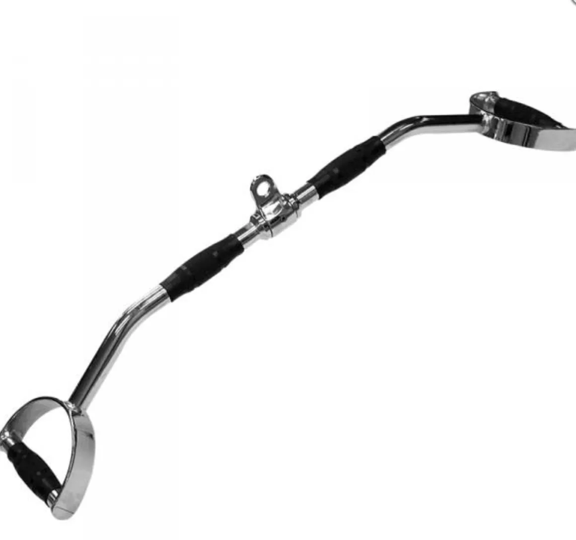 Wide Grip D Deluxe Pro Style Lat Bar 27" Cable Attachment Bar 27" [70cm]