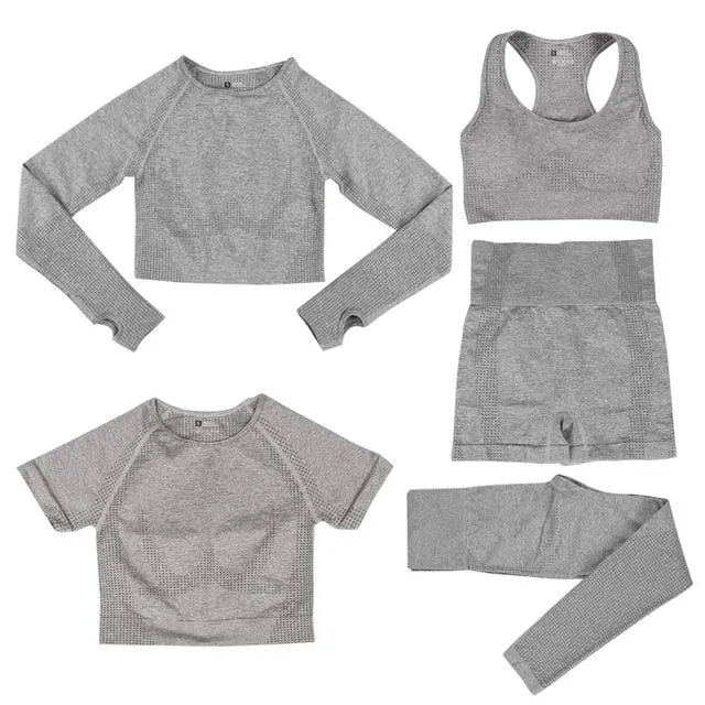 Women Yoga Set Gym Fitness Sportswear