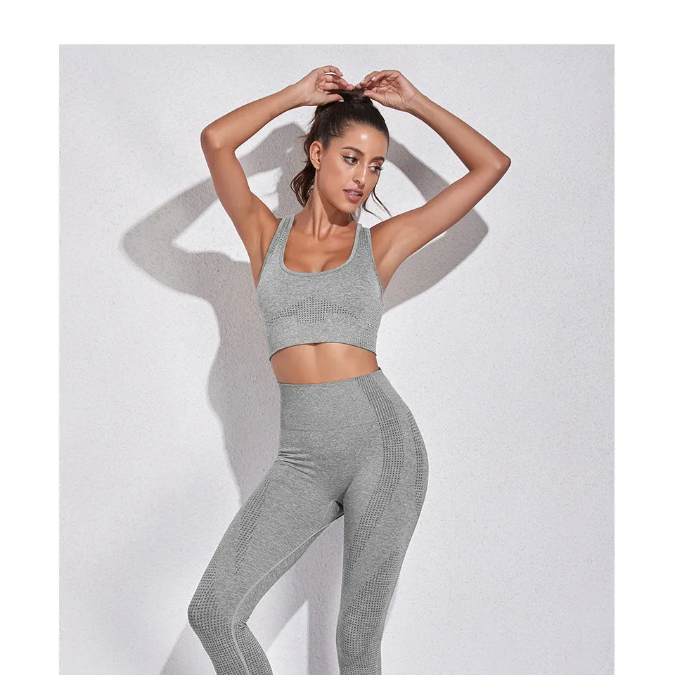Women Yoga Set Gym Fitness Sportswear