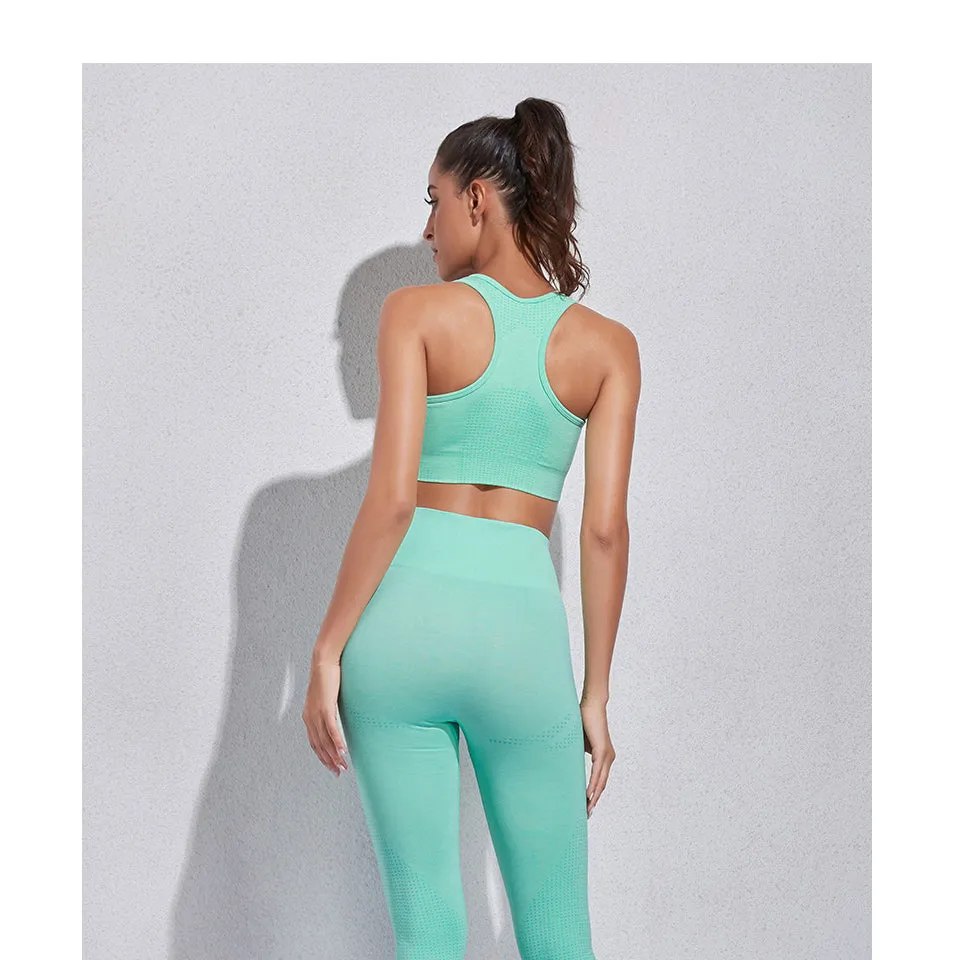 Women Yoga Set Gym Fitness Sportswear