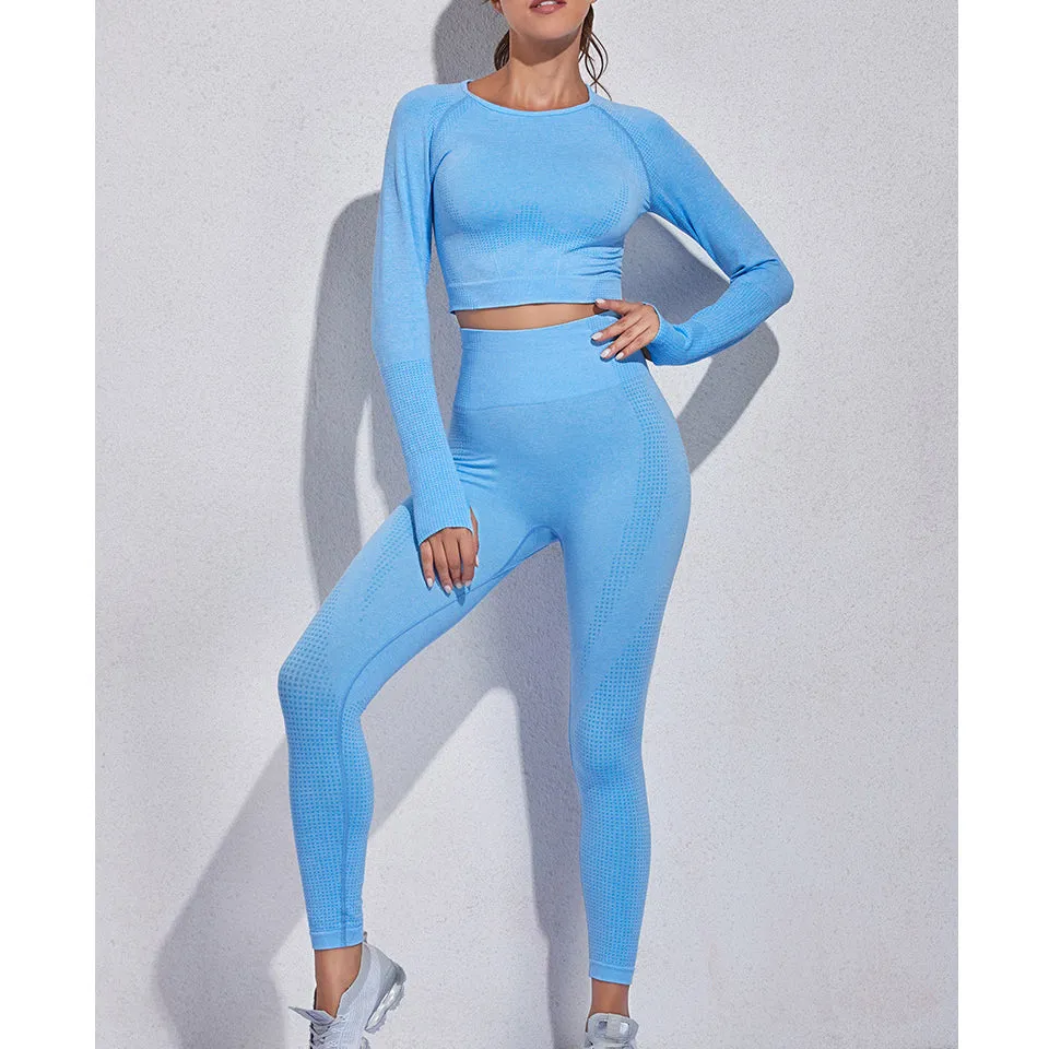 Women Yoga Set Gym Fitness Sportswear