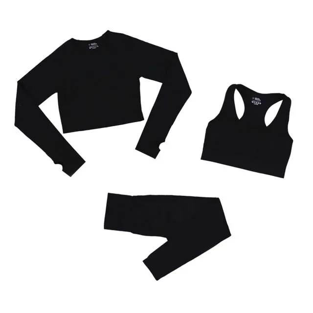 Women Yoga Set Gym Fitness Sportswear