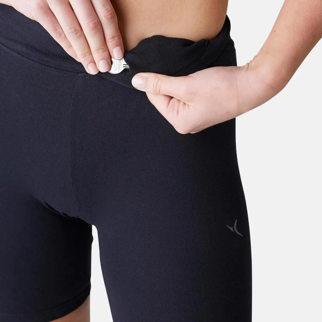 Women's Fitness Cycling Shorts - Ultra Black