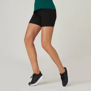 Women's Fitness Cycling Shorts - Ultra Black
