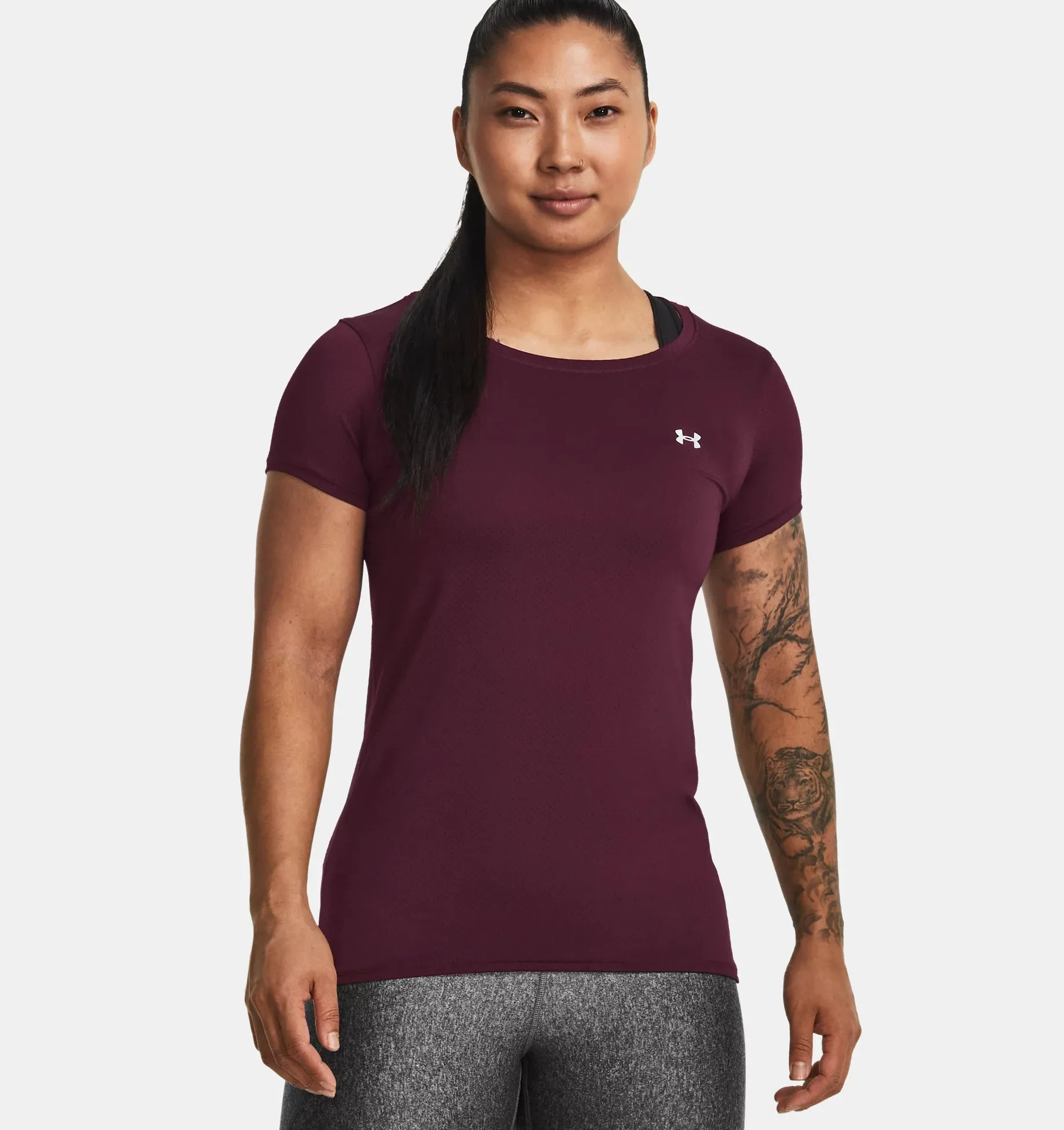 Women's Heatgear Armour Short Sleeve Top