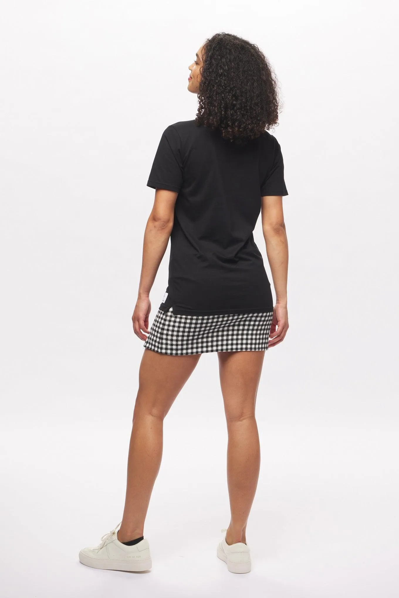 Women's - House of V - Black Varsity Chenille Patch Polo