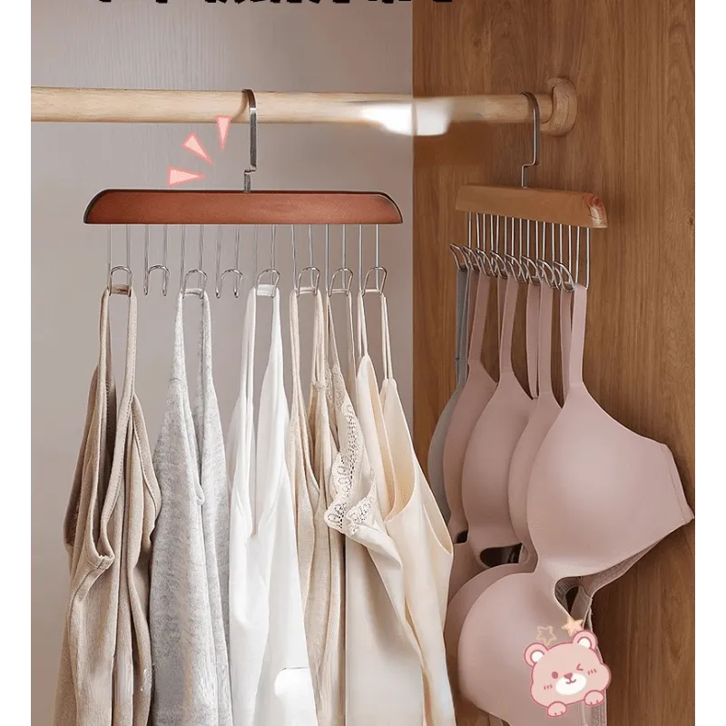 Wooden Sling Hanger – Underwear, Vest & Sundress Storage Rack
