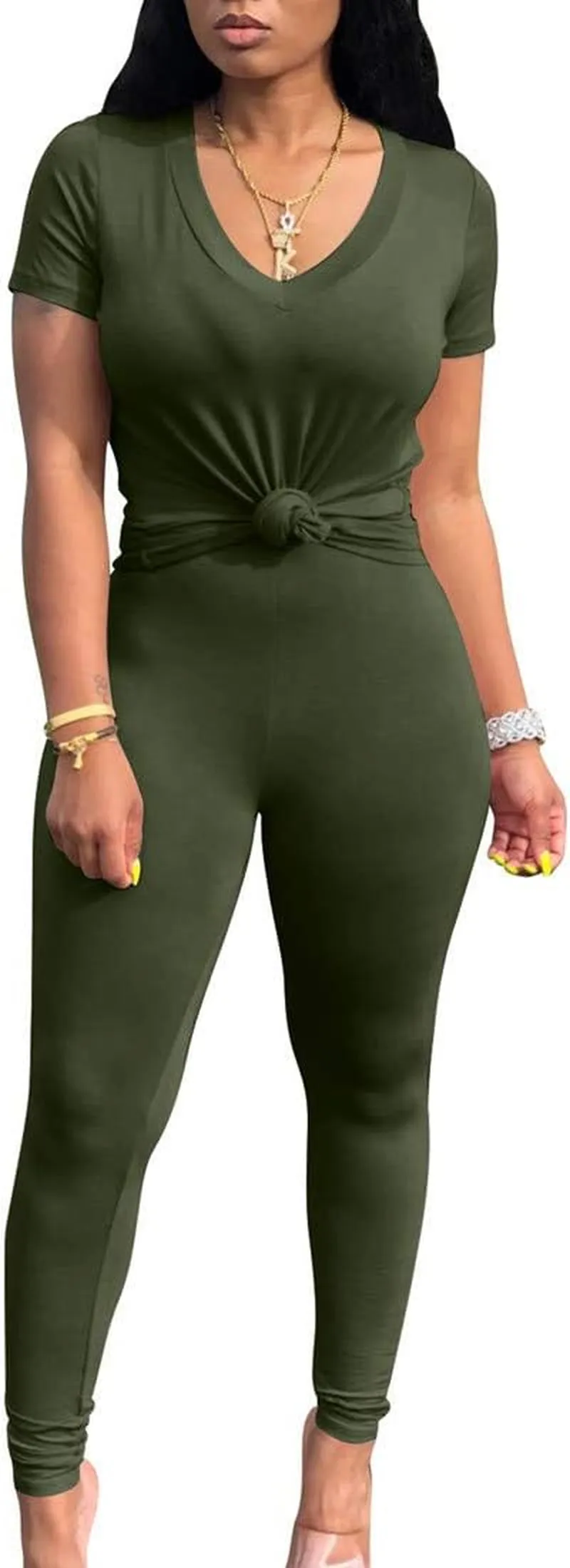 Workout Long Leggings Elegant Sleeve 2-Piece Jogger & Tracksuit Set Women's - Chic Proactive support Top