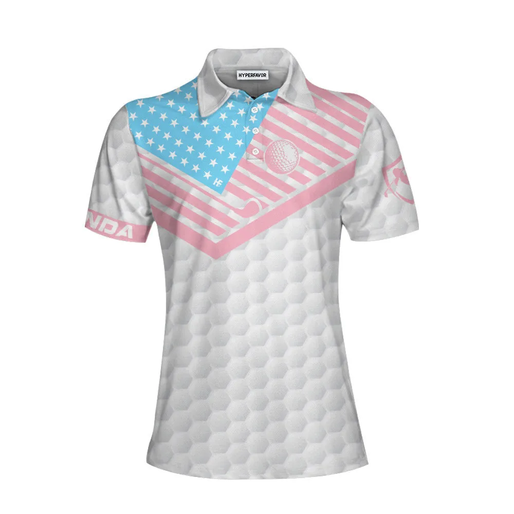 Yell Fore Shoot Six And Write Down Five Golf Custom Cosplay Women Polo Shirt