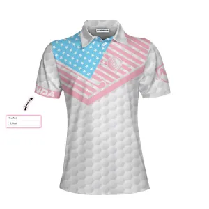 Yell Fore Shoot Six And Write Down Five Golf Custom Cosplay Women Polo Shirt