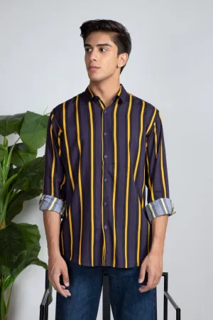 Yellow Stripe Shirt