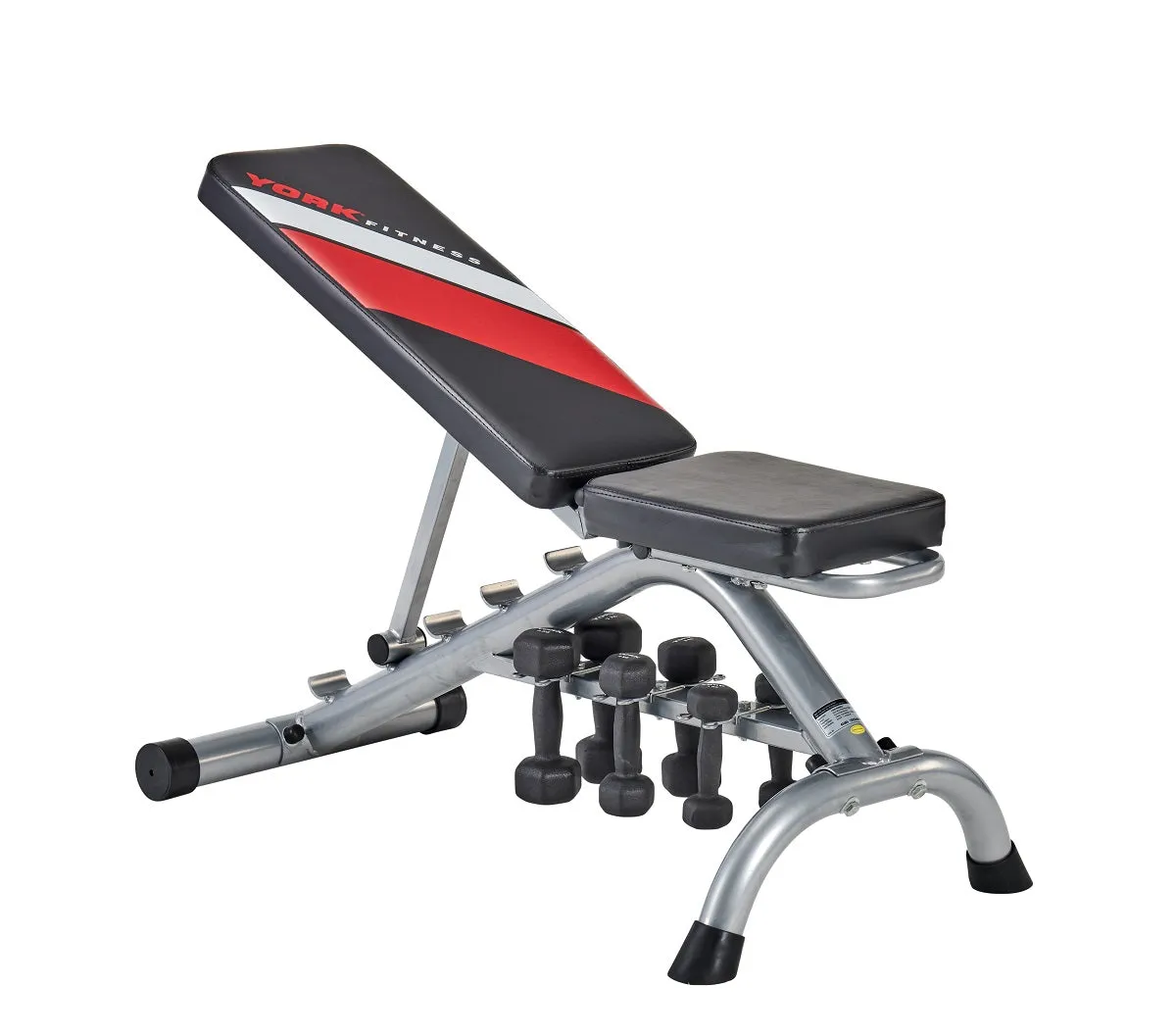 York Fitness Black Edition Dumbbell Bench