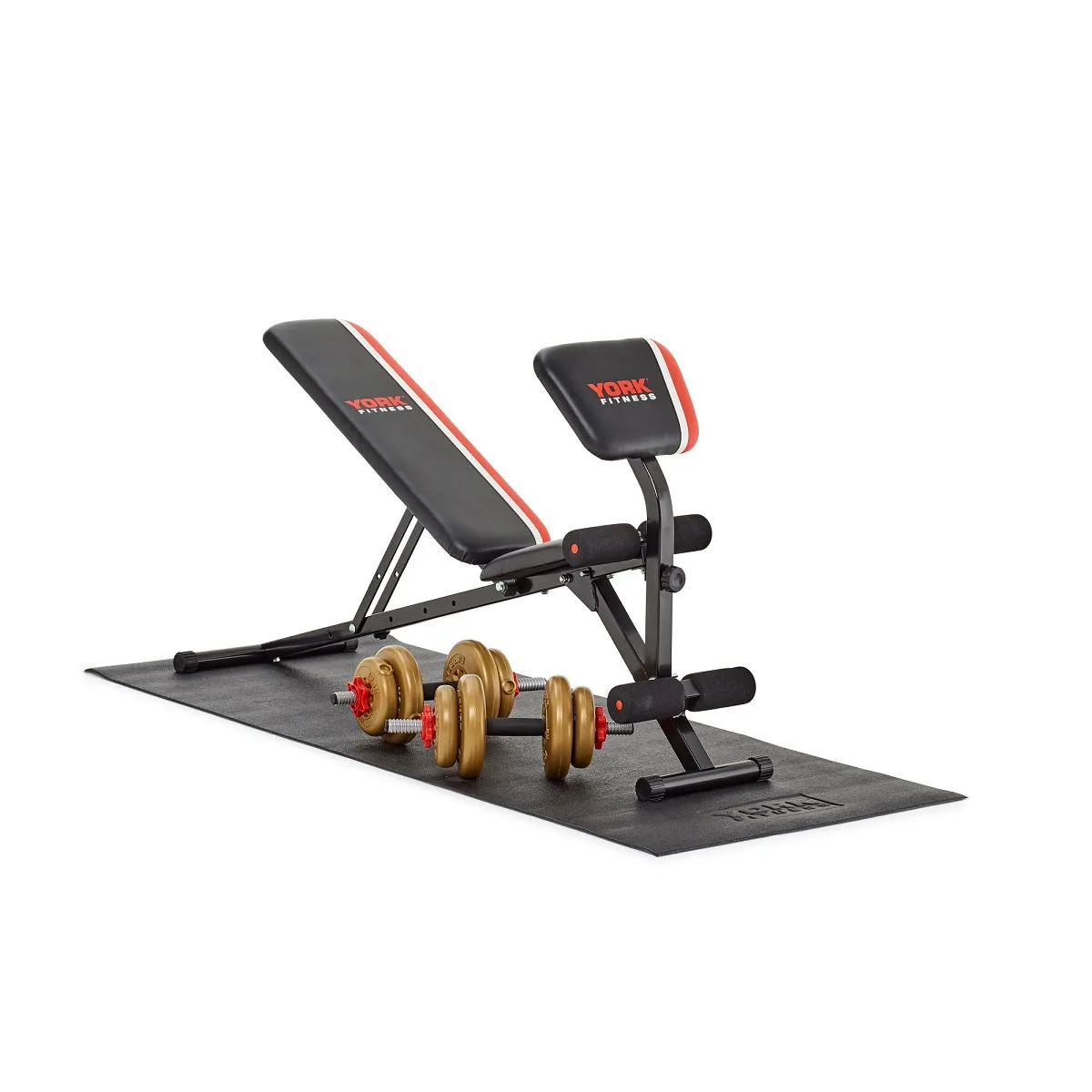 York Fitness Large Equipment & Exercise Mat