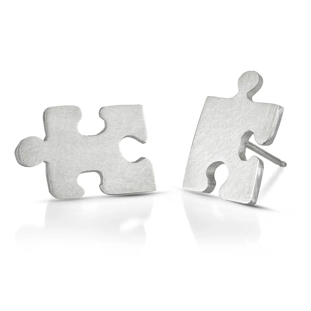 You Puzzle Me Stud Earrings
